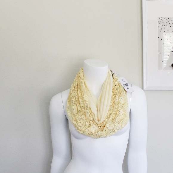 Yellow Infinity Scarf - Picture 2 of 8